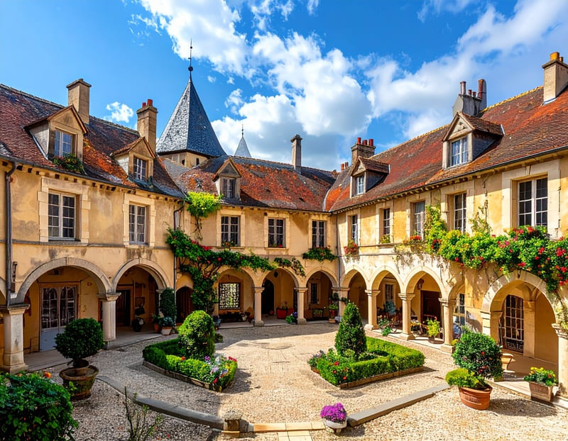 Beaune, capitale des vins de Bourgogne en Côte-d'Or