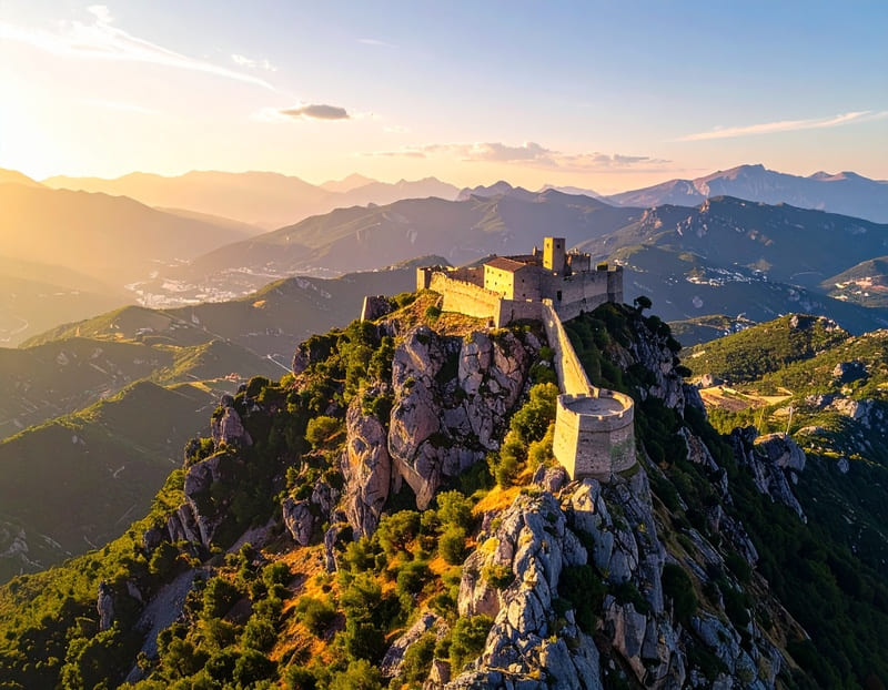 Citadelle de Corte, cœur historique et universitaire de la Haute-Corse