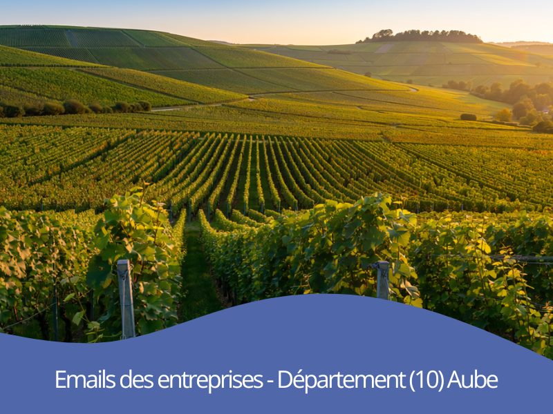 Pourquoi acheter les emails btob des entreprises du département 10 Aube Grand Est ?
