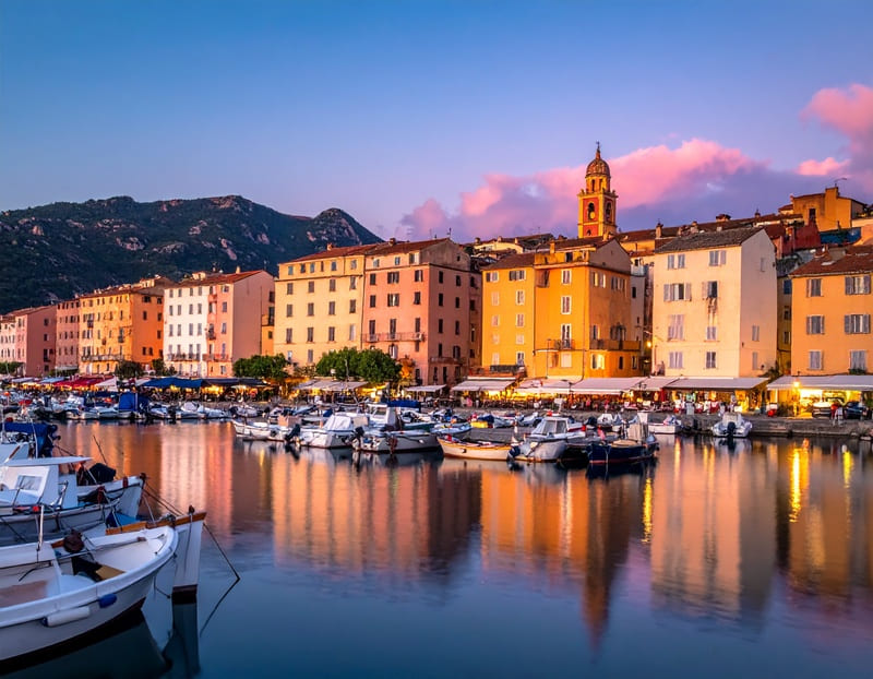 Vieux port de Bastia, préfecture de la Haute-Corse