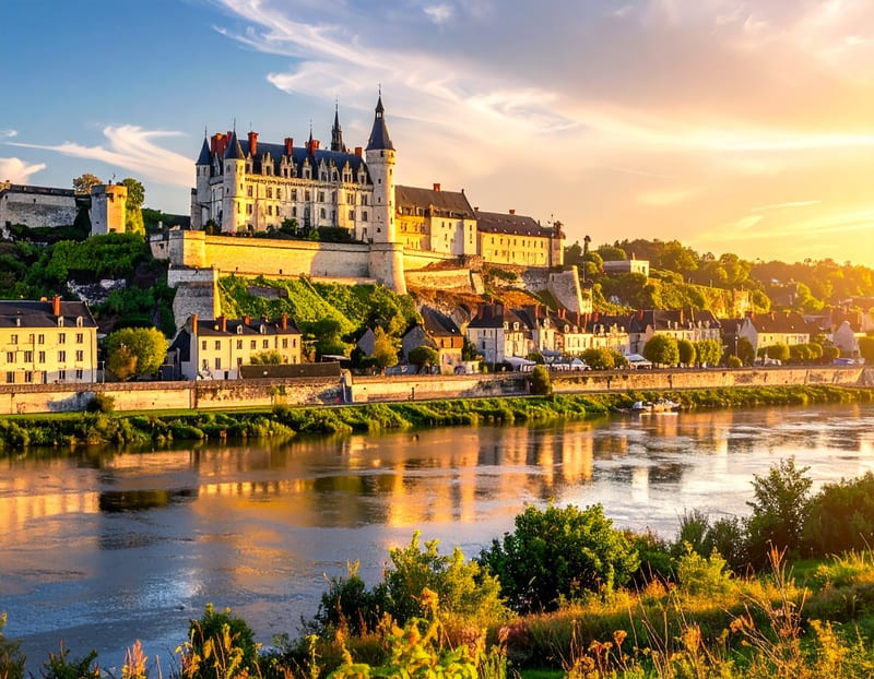 Amboise, pôle touristique majeur du Val de Loire en Indre-et-Loire