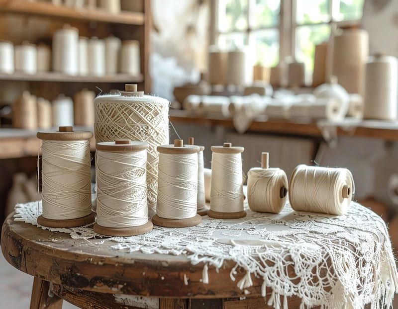 Atelier de dentelle du Puy, savoir-faire artisanal emblématique de la Haute-Loire