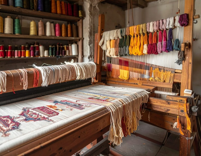 Atelier de tapisserie d'Aubusson, savoir-faire emblématique de la Creuse