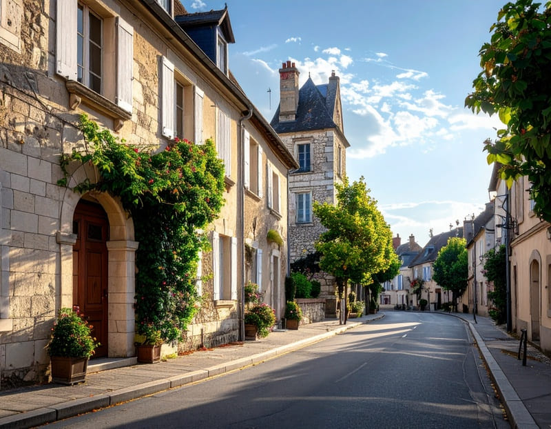 Aubusson, ville historique de la tapisserie en Creuse