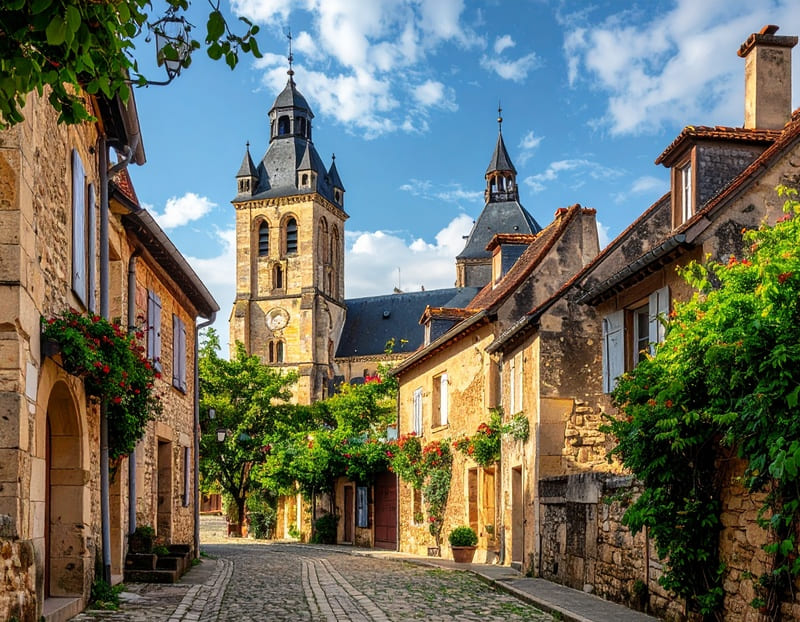 Centre historique de Périgueux, préfecture de la Dordogne