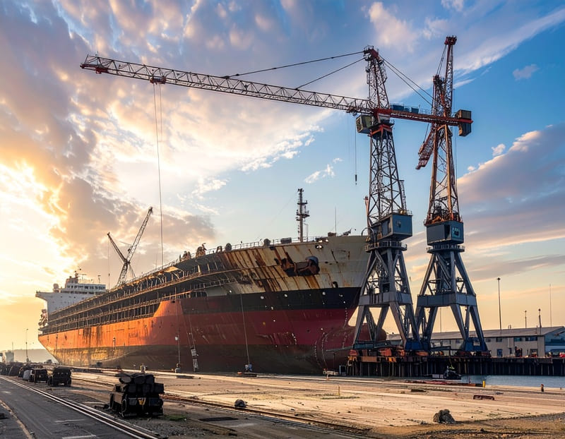 Chantiers navals de Saint-Nazaire, filière industrielle majeure de la Loire-Atlantique