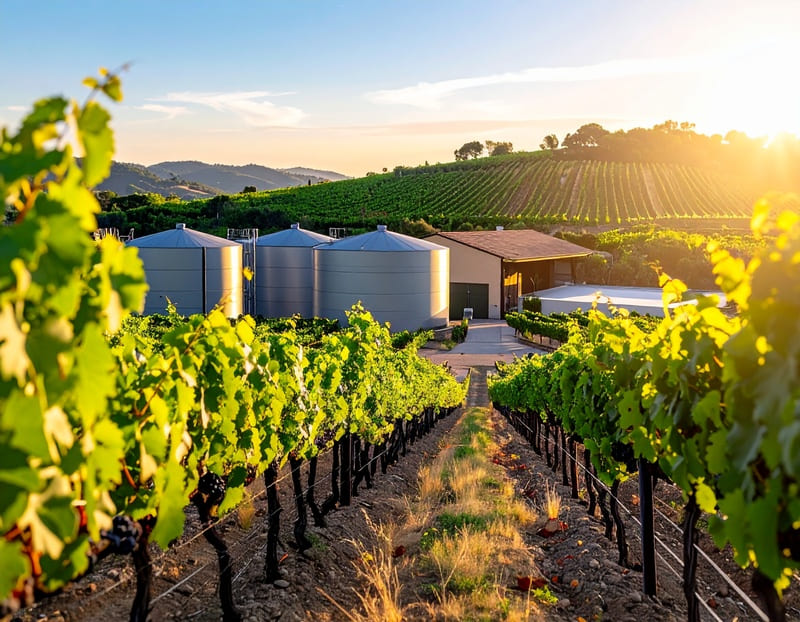 Domaine viticole de Cahors, filière économique emblématique du Lot