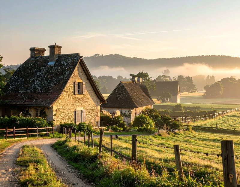 Exploitation de foie gras périgourdin, filière gastronomique emblématique de la Dordogne