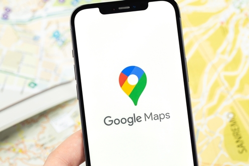 emails sur Google Maps